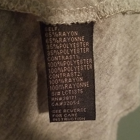 Off the shoulder mixed media crop top - Picture 5 of 5